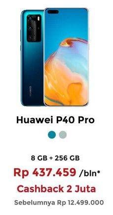 Promo Harga HUAWEI P40 Pro  - Erafone