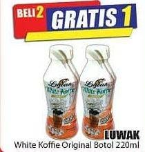 Promo Harga Luwak White Koffie Ready To Drink Original 220 ml - Hari Hari