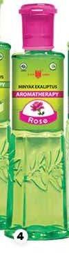 Promo Harga CAP LANG Minyak Ekaliptus Aromatherapy Rose 60 ml - Guardian
