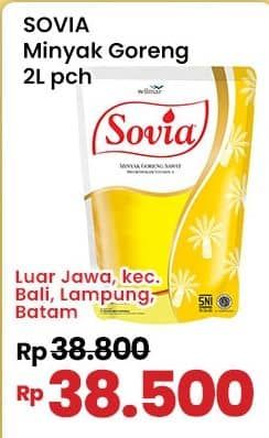 Promo Harga Sovia Minyak Goreng 2000 ml - Indomaret