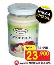 Promo Harga MAESTRO Mayonnaise Original 300 ml - Superindo