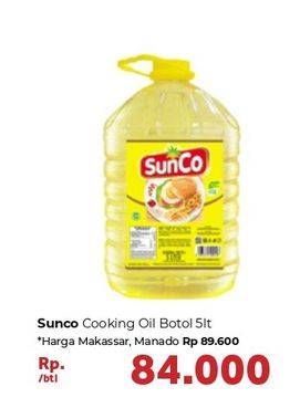 Promo Harga SUNCO Minyak Goreng 5000 ml - Carrefour