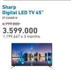 Promo Harga SHARP 2TC45AD1X LED TV 45"  - Electronic City