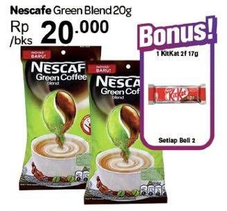 Promo Harga Nescafe Green Blend 20 gr - Carrefour