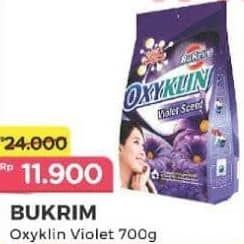 Promo Harga Bukrim Oxy Klin Powder Violet Scent 700 gr - Alfamart