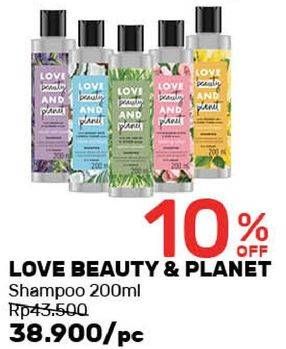 Promo Harga LOVE BEAUTY AND PLANET Shampoo 200 ml - Guardian