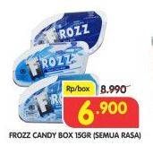 Promo Harga FROZZ Candy All Variants 15 gr - Superindo