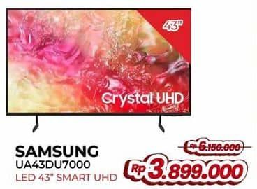 Promo Harga Samsung UA43DU7000KXXD  - Yogya