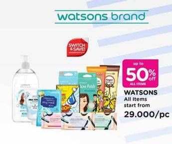Promo Harga WATSONS Product  - Watsons