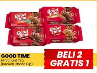 Promo Harga Good Time Cookies Chocochips Choco Dip 71 gr - Yogya