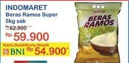 Promo Harga Indomaret Beras Ramos Super 5 kg - Indomaret