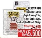 Promo Harga Bernardi Sosis/Smoked Beef  - Hypermart