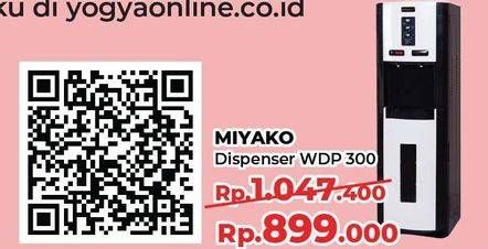 Promo Harga MIYAKO Dispenser WDP-300  - Yogya