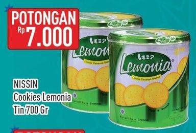 Promo Harga Nissin Cookies Lemonia 650 gr - Hypermart