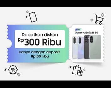 Promo Harga A-Series e-Voucher  - Samsung