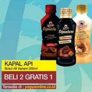 Promo Harga Kapal Api Kopi Signature Drink All Variants 200 ml - Yogya