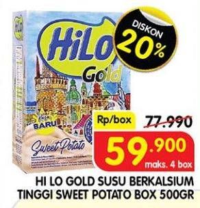 Promo Harga HILO Gold Sweet Potato 500 gr - Superindo