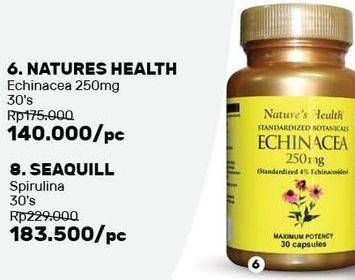 Promo Harga NATURES HEALTH Echinacea 30 pcs - Guardian