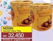 Promo Harga NISSIN Assorted Biscuits 700 gr - Yogya