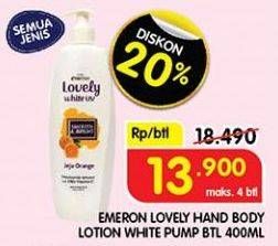 Emeron Lovely White Hand & Body Lotion