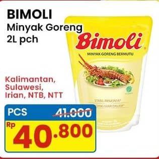 Promo Harga Bimoli Minyak Goreng 2000 ml - Indomaret