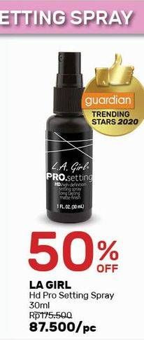 Promo Harga LA GIRL Pro Setting Spray 30 ml - Guardian