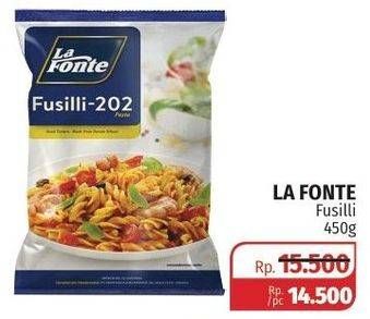 Promo Harga LA FONTE Fusilli 450 gr - Lotte Grosir