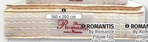 Promo Harga ROMANTIS Pillow Top 160 X 200  - Lotte Grosir