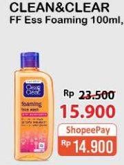 Promo Harga CLEAN & CLEAR Facial Wash Foaming 100 ml - Alfamart