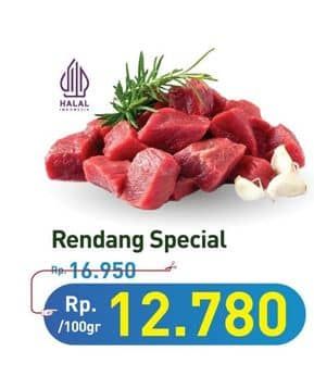 Promo Harga Daging Rendang Sapi per 100 gr - Hypermart