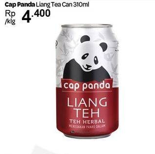 Promo Harga CAP PANDA Minuman Kesehatan Liang Teh 310 ml - Carrefour