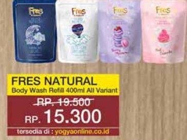Promo Harga Fres & Natural Body Wash   - Yogya