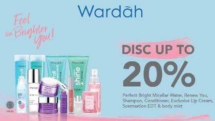 Promo Harga Wardah Perfect Bright Micellar Water/Renew You/Shampoo/COnditioner/Exclusive Lip Cream/Scentsation Eau De Toilette/Body Mist  - Yogya