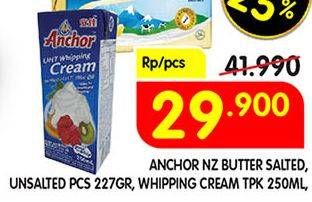 Promo Harga ANCHOR Whipping Cream 250 ml - Superindo