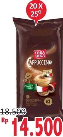 Promo Harga Torabika Cappuccino per 20 sachet 25 gr - Alfamidi