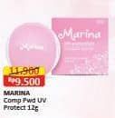 Promo Harga Marina Compact Powder UV Protect 12 gr - Alfamart