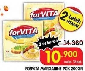 Promo Harga Forvita Margarine 200 gr - Superindo