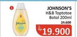 Promo Harga JOHNSONS Baby Wash Top To Toe 200 ml - Alfamidi