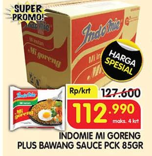 Promo Harga Indomie Mi Goreng Spesial per 40 pcs 85 gr - Superindo