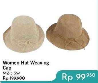 Promo Harga OKIDOKI Women Hat Weaving Cap  - Carrefour