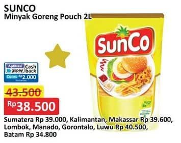 Promo Harga Sunco Minyak Goreng 2000 ml - Alfamart