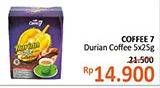Promo Harga Coffee7 Durian 5 pcs - Alfamidi