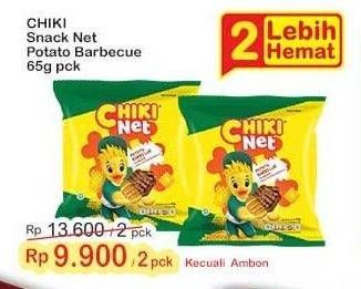 Promo Harga Chiki Net Snack Potato Barbecue 65 gr - Indomaret