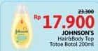 Promo Harga Johnsons Baby Wash Top To Toe 200 ml - Alfamidi