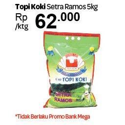 Promo Harga Topi Koki Beras Setra Ramos 5 kg - Carrefour