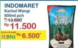 Promo Harga INDOMARET Karbol Wangi Pine Oil 800 ml - Indomaret