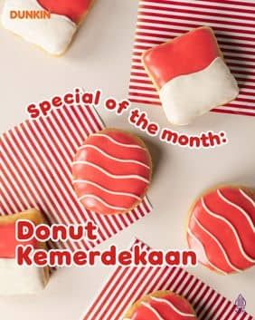 Promo Harga Donut Kemerdekaan  - Dunkin Donuts