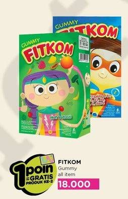 Promo Harga FITKOM Gummy Multivitamin All Variants  - Watsons