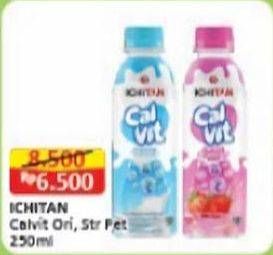 Promo Harga Ichitan Cal Vit Minuman Susu Yogurt Original, Japanese Strawberry Style 250 ml - Alfamart