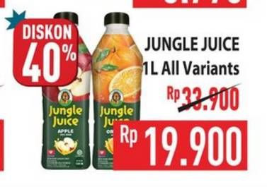 Promo Harga Diamond Jungle Juice All Variants 1000 ml - Hypermart